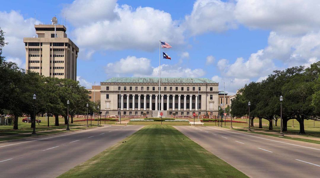 Texas A&M University campus view.